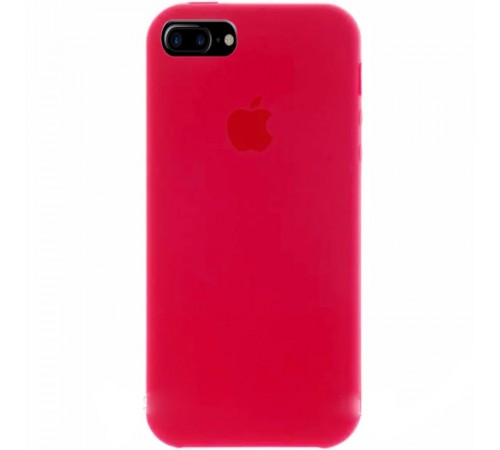 Чохол Silicone Case Full Protective (AA) для Apple iPhone 7 plus / 8 plus (5.5") Рожевий / Rose red