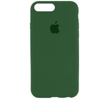 Чохол Silicone Case Full Protective (AA) для Apple iPhone 7 plus / 8 plus (5.5") Зелений / Dark green