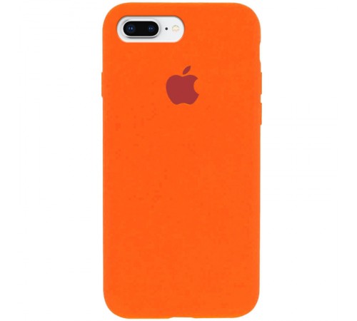 Чохол Silicone Case Full Protective (AA) для Apple iPhone 7 plus / 8 plus (5.5") Помаранчевий / Apricot
