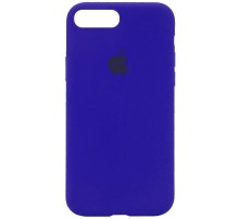 Чохол Silicone Case Full Protective (AA) для Apple iPhone 7 plus / 8 plus (5.5") Синій / Shiny blue