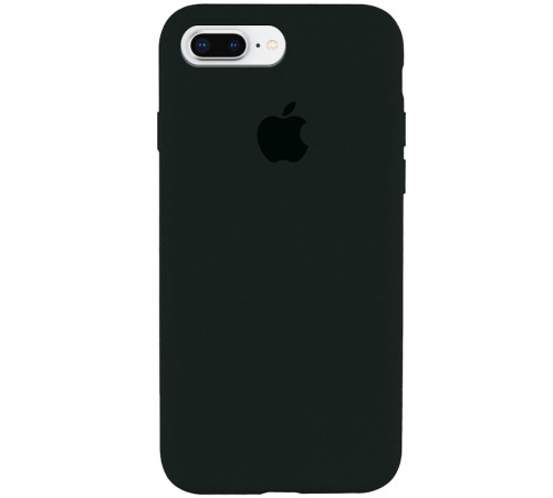 Чохол Silicone Case Full Protective (AA) для Apple iPhone 7 plus / 8 plus (5.5") Зелений / Black Green