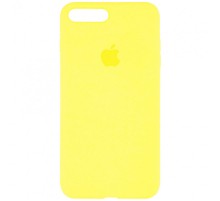 Чохол Silicone Case Full Protective (AA) для Apple iPhone 7 plus / 8 plus (5.5") Жовтий / Bright Yellow