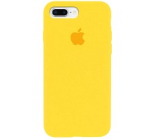 Чохол Silicone Case Full Protective (AA) для Apple iPhone 7 plus / 8 plus (5.5") Жовтий / Canary Yellow