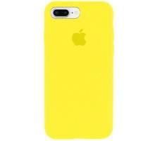 Чохол Silicone Case Full Protective (AA) для Apple iPhone 7 plus / 8 plus (5.5") Жовтий / Neon Yellow