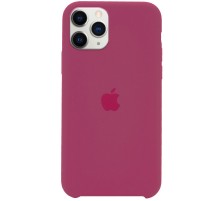 Чохол Silicone Case (AA) для Apple iPhone 11 Pro (5.8") Червоний / Rose Red