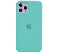Чохол Silicone Case (AA) для Apple iPhone 11 Pro Max (6.5") Бірюзовий / Ice Blue