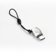 Перехідник Hoco UA8 MicroUSB to Type-C Сталевий