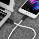 Дата кабель Hoco X21 Silicone MicroUSB Cable (1m) Чорний / Білий