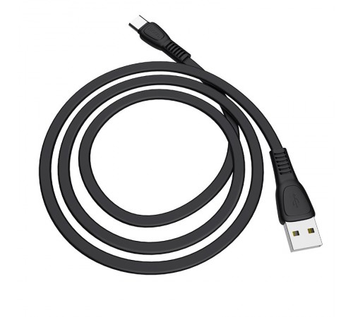 Дата кабель Hoco X40 Noah USB to Type-C (1m) Чорний Дата кабель Hoco X40 Noah USB to Type-C (1m) Чорний