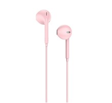 Стерео Навушники Hoco M55 (3.5mm/1.2m) Рожевий