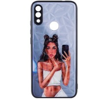 TPU+PC чохол Prisma Ladies для Xiaomi Redmi Note 7 / Note 7 Pro / Note 7s Black in White