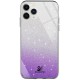 TPU+Glass чохол Swarovski для Apple iPhone 11 Pro (5.8") Фіолетовий