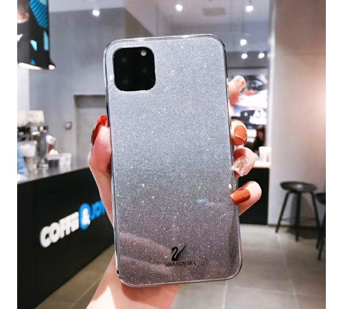 TPU+Glass чохол Swarovski для Apple iPhone 11 Pro Max (6.5") Чорний TPU+Glass чохол Swarovski для Apple iPhone 11 Pro Max (6.5") Чорний