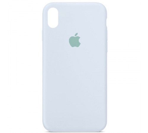 Чохол Silicone Case Full Protective (AA) для Apple iPhone XS Max (6.5") Блакитний / Cloud Blue Чохол Silicone Case Full Protective (AA) для Apple iPhone XS Max (6.5") Блакитний / Cloud Blue