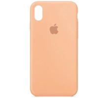 Чохол Silicone Case Full Protective (AA) для Apple iPhone XS Max (6.5") Помаранчевий / Cantaloupe