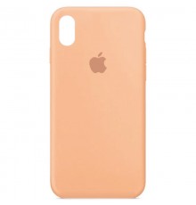 Чохол Silicone Case Full Protective (AA) для Apple iPhone XS Max (6.5") Помаранчевий / Cantaloupe