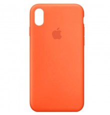 Чохол Silicone Case Full Protective (AA) для Apple iPhone XS Max (6.5") Помаранчевий / Electric Orange