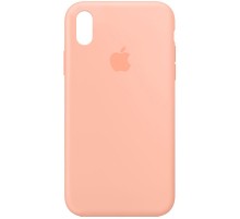 Чохол Silicone Case Full Protective (AA) для Apple iPhone XS Max (6.5") Помаранчевий / Grapefruit