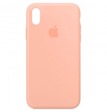 Чохол Silicone Case Full Protective (AA) для Apple iPhone XS Max (6.5") Помаранчевий / Grapefruit
