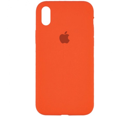 Чохол Silicone Case Full Protective (AA) для Apple iPhone XS Max (6.5") Помаранчевий / Kumquat Чохол Silicone Case Full Protective (AA) для Apple iPhone XS Max (6.5") Помаранчевий / Kumquat