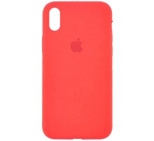 Чохол Silicone Case Full Protective (AA) для Apple iPhone XS Max (6.5") Помаранчевий / Pink citrus