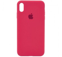 Чохол Silicone Case Full Protective (AA) для Apple iPhone XS Max (6.5") Рожевий / Living coral
