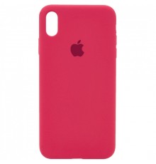 Чохол Silicone Case Full Protective (AA) для Apple iPhone XS Max (6.5") Рожевий / Living coral