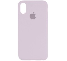 Чохол Silicone Case Full Protective (AA) для Apple iPhone XS Max (6.5") Бузковий / Lilac