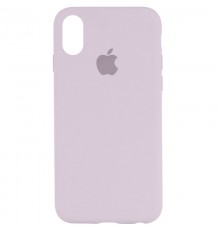 Чохол Silicone Case Full Protective (AA) для Apple iPhone XS Max (6.5") Бузковий / Lilac