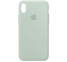 Чохол Silicone Case Full Protective (AA) для Apple iPhone XS Max (6.5") Зелений / Beryl