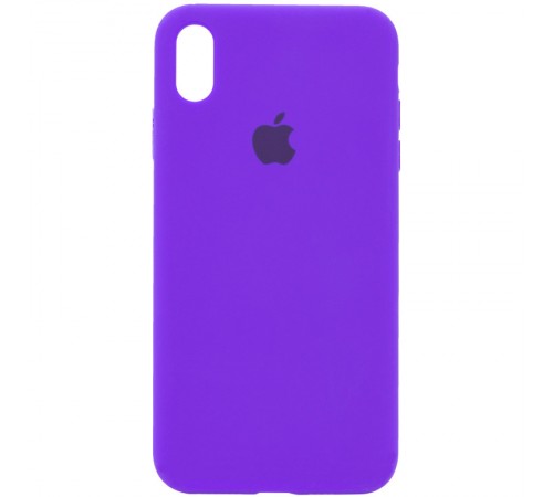 Чохол Silicone Case Full Protective (AA) для Apple iPhone XS Max (6.5") Фіолетовий / Purple Чохол Silicone Case Full Protective (AA) для Apple iPhone XS Max (6.5") Фіолетовий / Purple