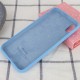 Чохол Silicone Case Full Protective (AA) для Apple iPhone XS Max (6.5") Блакитний / Cornflower