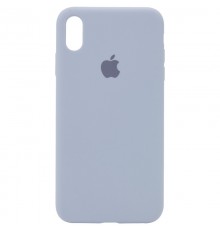 Чохол Silicone Case Full Protective (AA) для Apple iPhone XS Max (6.5") Блакитний / Sky Blue