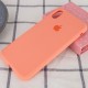 Чохол Silicone Case Full Protective (AA) для Apple iPhone XS Max (6.5") Помаранчевий / Nectraine