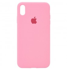 Чохол Silicone Case Full Protective (AA) для Apple iPhone XS Max (6.5") Рожевий  / Cotton Candy