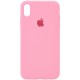 Чохол Silicone Case Full Protective (AA) для Apple iPhone XS Max (6.5") Рожевий / Cotton Candy