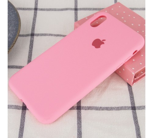 Чохол Silicone Case Full Protective (AA) для Apple iPhone XS Max (6.5") Рожевий / Cotton Candy Чохол Silicone Case Full Protective (AA) для Apple iPhone XS Max (6.5") Рожевий / Cotton Candy