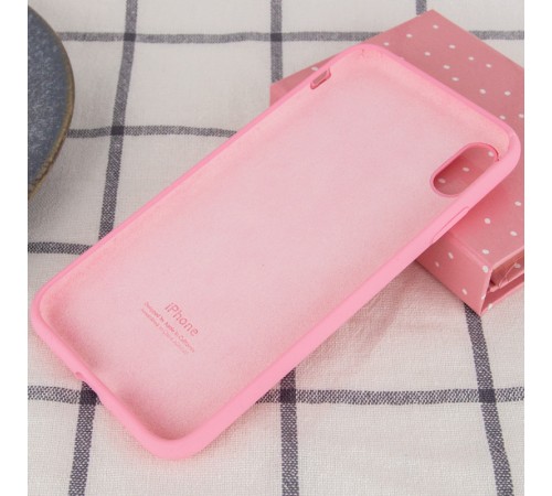 Чохол Silicone Case Full Protective (AA) для Apple iPhone XS Max (6.5") Рожевий / Cotton Candy Чохол Silicone Case Full Protective (AA) для Apple iPhone XS Max (6.5") Рожевий / Cotton Candy