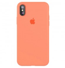 Чохол Silicone Case Full Protective (AA) для Apple iPhone XS Max (6.5") Рожевий / Flamingo