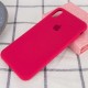 Чохол Silicone Case Full Protective (AA) для Apple iPhone XS Max (6.5") Рожевий / Rose red