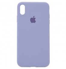 Чохол Silicone Case Full Protective (AA) для Apple iPhone XS Max (6.5") Сірий / Lavender Gray