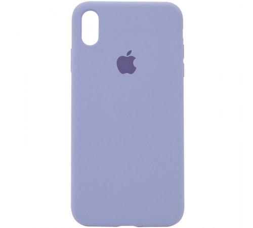 Чохол Silicone Case Full Protective (AA) для Apple iPhone XS Max (6.5") Сірий / Lavender Gray Чохол Silicone Case Full Protective (AA) для Apple iPhone XS Max (6.5") Сірий / Lavender Gray