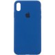 Чохол Silicone Case Full Protective (AA) для Apple iPhone XS Max (6.5") Синій / Navy Blue