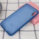 Чохол Silicone Case Full Protective (AA) для Apple iPhone XS Max (6.5") Синій / Navy Blue
