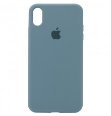 Чохол Silicone Case Full Protective (AA) для Apple iPhone XS Max (6.5") Зелений / Pine green