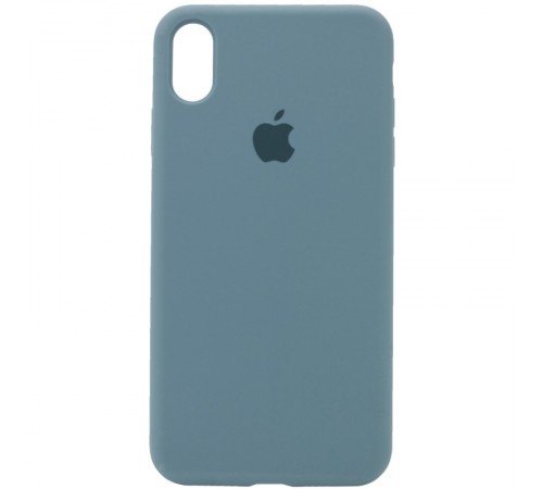 Чохол Silicone Case Full Protective (AA) для Apple iPhone XS Max (6.5") Зелений / Pine green Чохол Silicone Case Full Protective (AA) для Apple iPhone XS Max (6.5") Зелений / Pine green