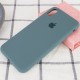 Чохол Silicone Case Full Protective (AA) для Apple iPhone XS Max (6.5") Зелений / Pine green