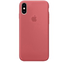 Чохол Silicone Case Full Protective (AA) для Apple iPhone XS Max (6.5") Червоний / Camellia