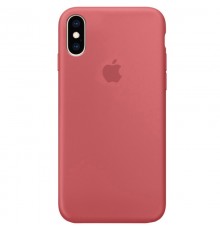 Чохол Silicone Case Full Protective (AA) для Apple iPhone XS Max (6.5") Червоний / Camellia
