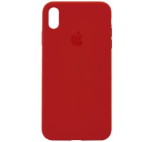 Чохол Silicone Case Full Protective (AA) для Apple iPhone XS Max (6.5") Червоний / Dark Red